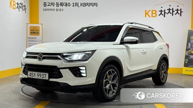 Ssangyong Beautiful Korando 2019 Белый из Кореи