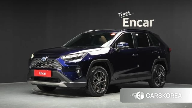 Toyota RAV4 5th Generation 2023 Синий из Кореи