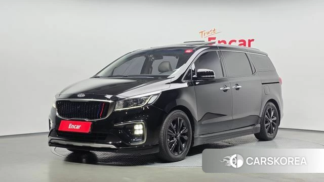 Kia The New Carnival 2018 Черный из Кореи