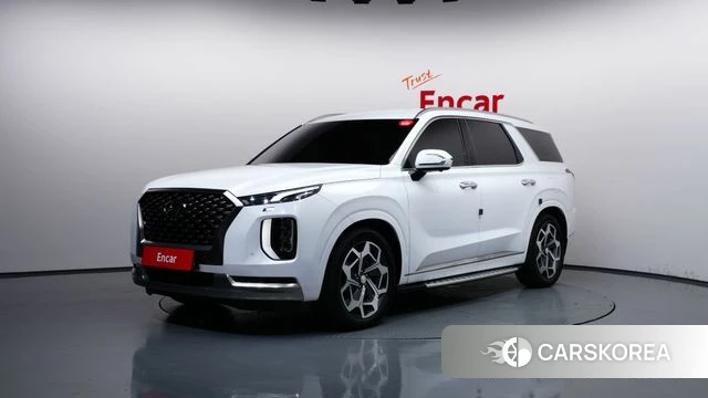 Hyundai Palisade 2021 Белый из Кореи