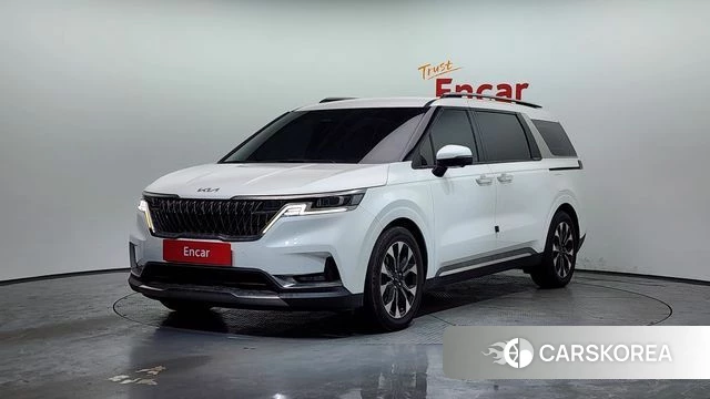Kia Carnival 4th generation 2023 Белый из Кореи