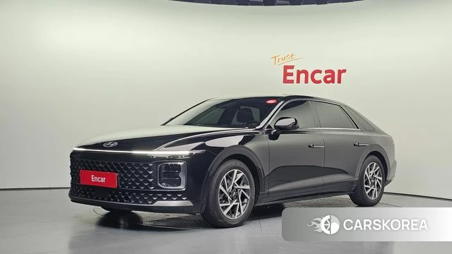 Hyundai Grandeur Hybrid (GN7) 2023 Черный из Кореи