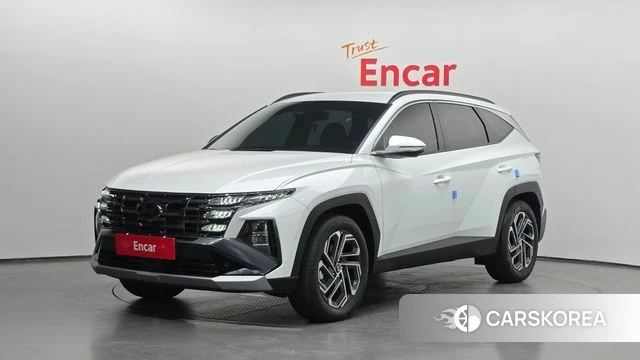 Hyundai The New Tucson Hybrid (NX4) 2025 Белый из Кореи