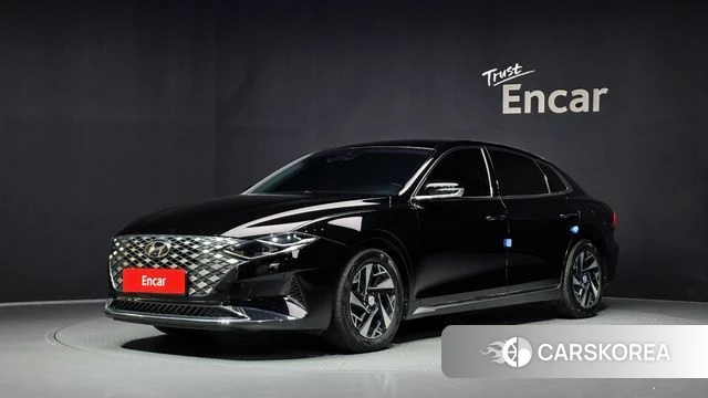 Hyundai The New Grandeur IG Hybrid 2020 Черный из Кореи