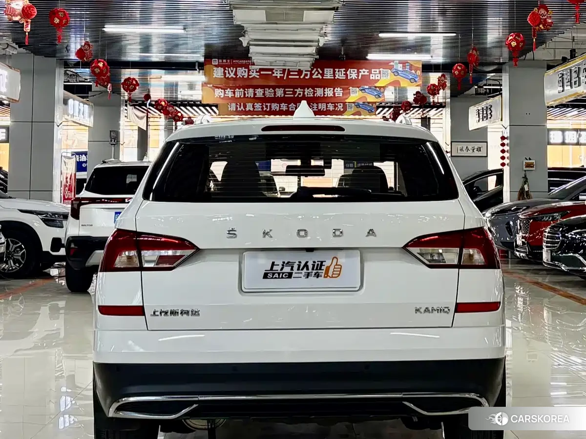 Skoda Kamiq 2022 Белый из Китая