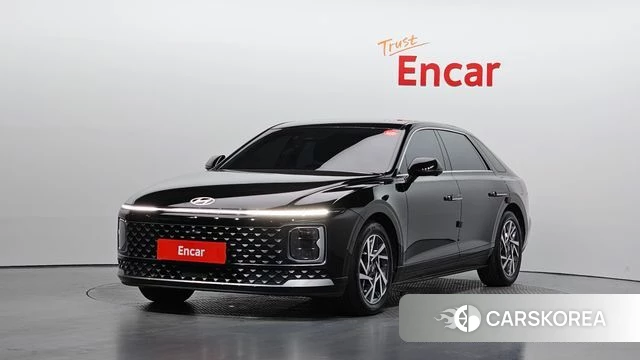 Hyundai Grandeur Hybrid (GN7) 2023 Черный из Кореи