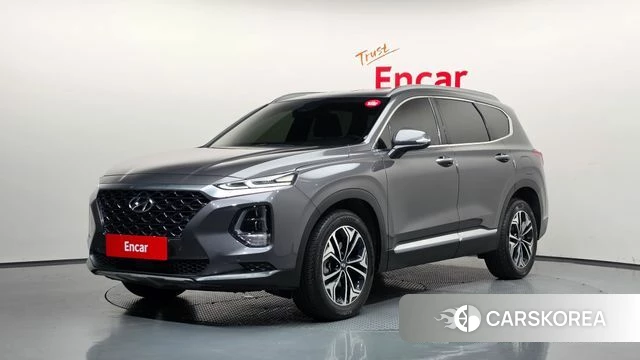 Hyundai Santa Fe TM 2019 Серый из Кореи