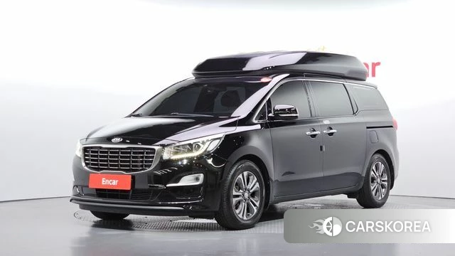 Kia The New Carnival 2018 Черный из Кореи