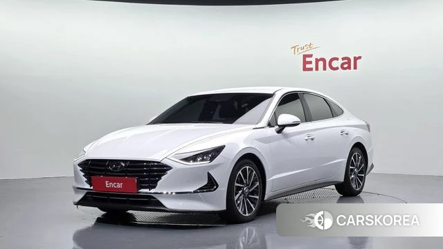 Hyundai Sonata (DN8) 2021 Белый из Кореи