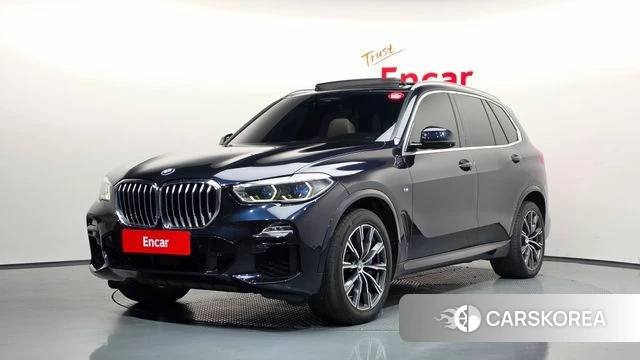 BMW X5 (G05) 2021 Черный из Кореи
