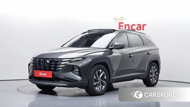 Hyundai Tucson Hybrid (NX4) 2021 Серый из Кореи