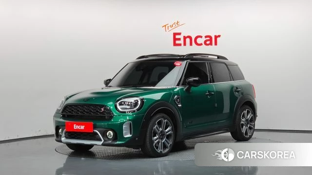 Mini Cooper S Countryman 2023 Зеленый из Кореи