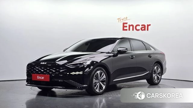 Kia K8 Hybrid 2023 Черный из Кореи