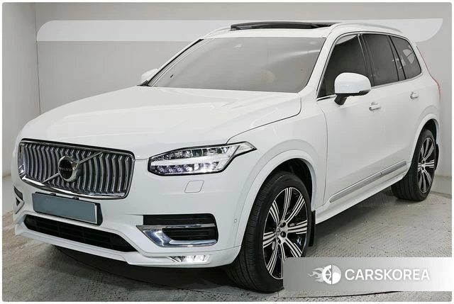 Volvo XC90 second Generation 2021 Белый из Кореи