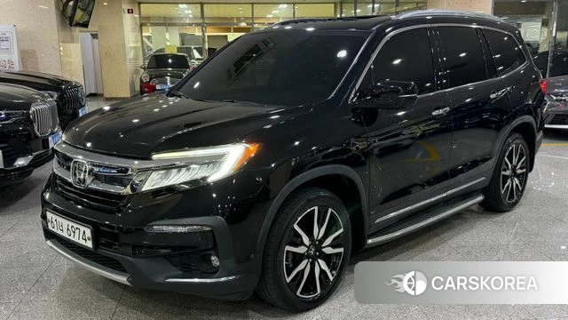 Honda Pilot 3rd generation 2018 Черный из Кореи