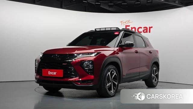 Chevrolet (GM Daewoo) Trailblazer 2021 Красный из Кореи