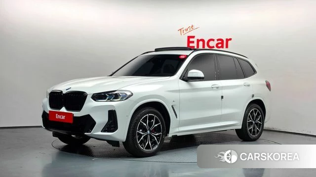 BMW X3 (G01) 2024 Белый из Кореи