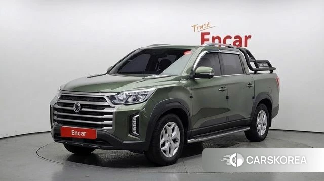 Ssangyong The New Rexton Sport 2022 Темно-зеленый из Кореи