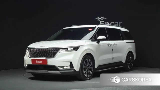 Kia Carnival 4th generation 2023 Белый из Кореи