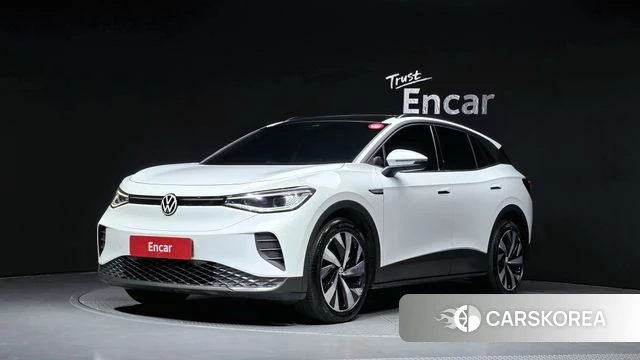 Volkswagen ID.4 2022 Белый из Кореи