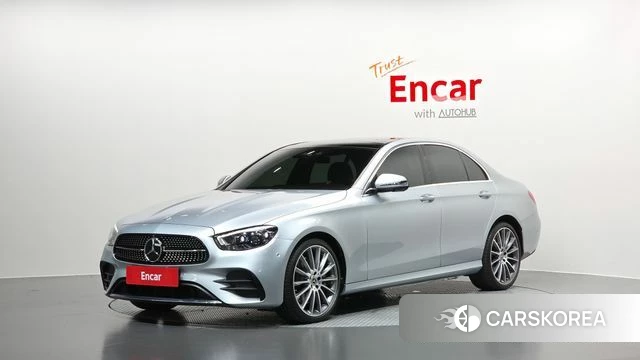 Mercedes-Benz E-Class W213 2022 Серебристо-серый из Кореи