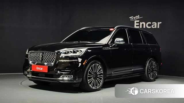 Lincoln Aviator 2nd generation 2021 Черный из Кореи