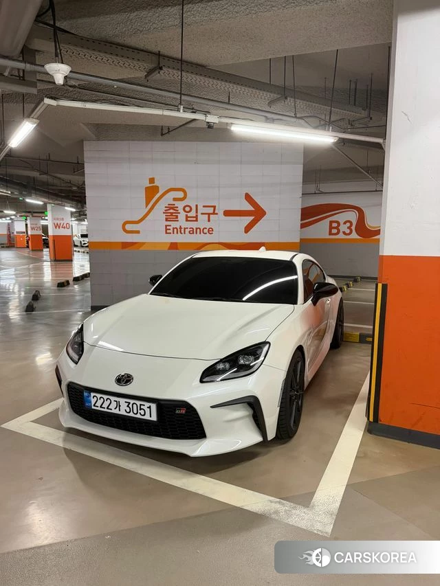 Toyota GR86 2026 Белый из Кореи