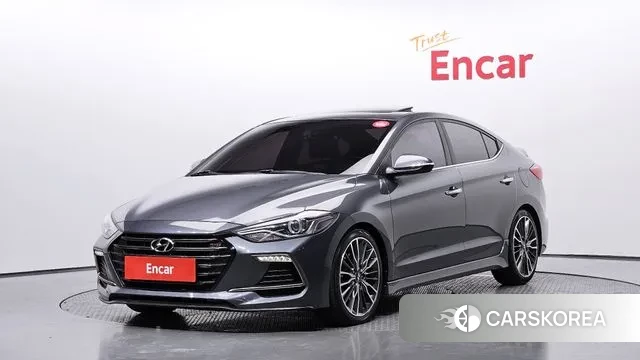 Hyundai Avante AD 2018 Серый из Кореи
