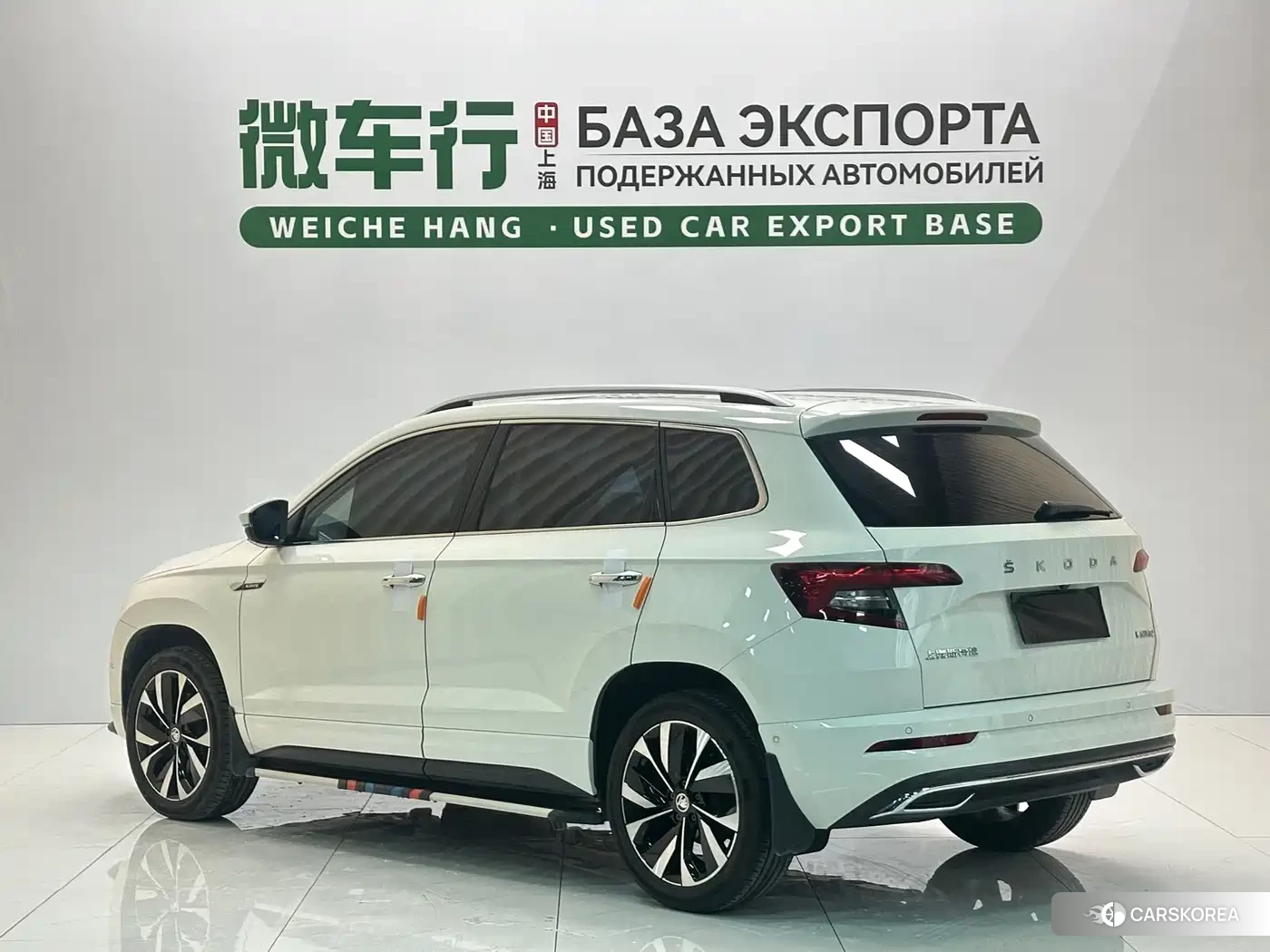 Skoda Karoq 2022 Белый из Китая