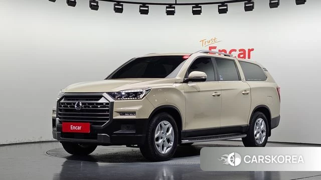 Ssangyong The New Rexton Sport 2023 Жемчужный цвет из Кореи