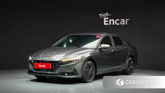 Hyundai Avante (CN7) 2022 Серый из Кореи