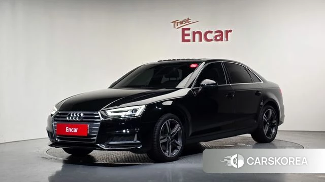 Audi A4 (B9) 2019 Черный из Кореи