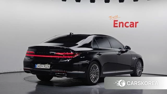 Genesis G90 2021 Черный из Кореи, фото 2