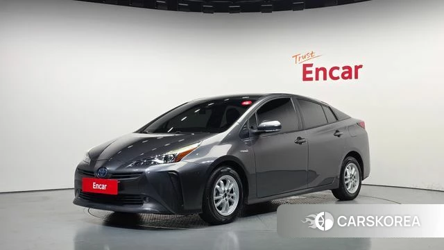 Toyota Prius 4th Generation 2021 Серый из Кореи