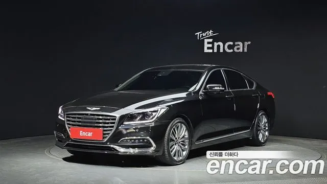 Genesis G80 2018 Черный из Кореи