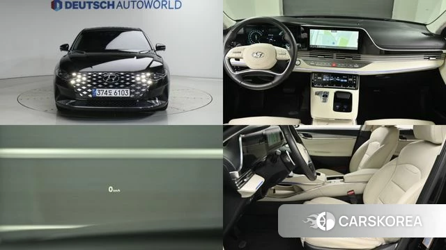 Hyundai The New Grandeur IG Hybrid 2022 Черный из Кореи