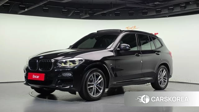 BMW X3 (G01) 2018 Черный из Кореи
