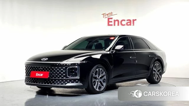 Hyundai Grandeur Hybrid (GN7) 2024 Черный из Кореи