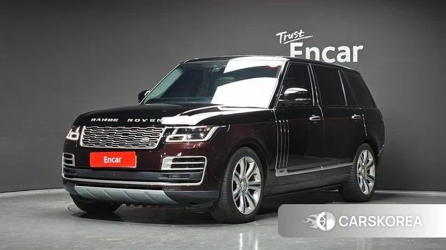 Land Rover Range Rover 4th Generation 2019 Фиолетовый из Кореи