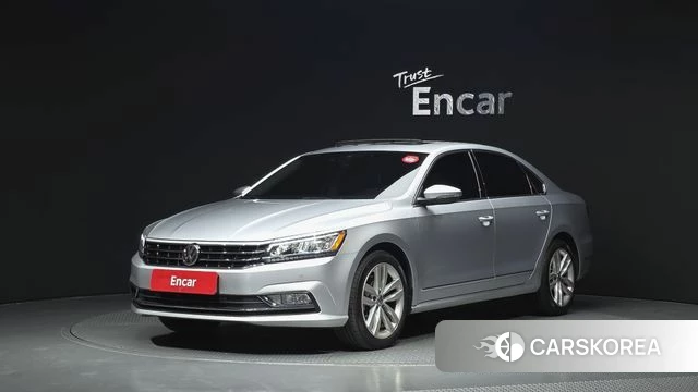 Volkswagen The New Passat 2018 Серебряный из Кореи