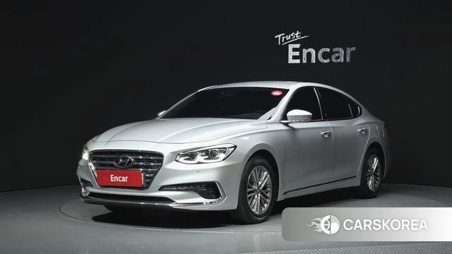 Hyundai Grandeur IG 2018 Серебристо-серый из Кореи