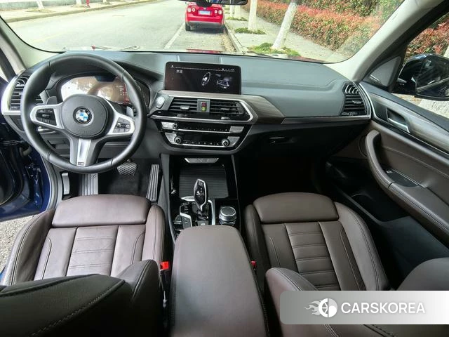 BMW X3 2021 Синий из Китая