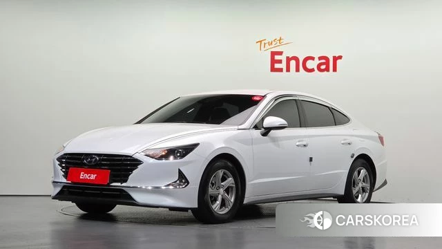 Hyundai Sonata (DN8) 2019 Белый из Кореи