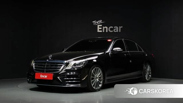 Mercedes-Benz S-Class W222 2018 Черный из Кореи