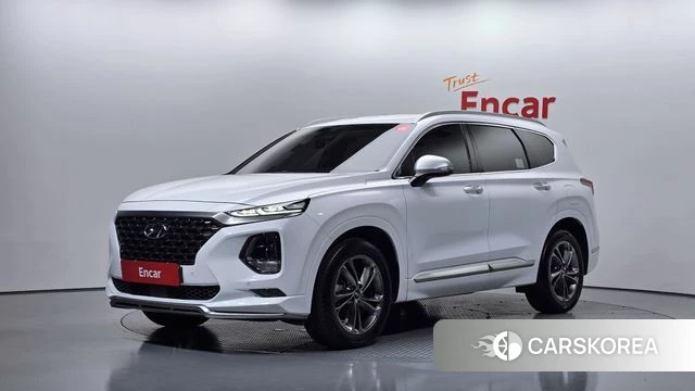 Hyundai Santa Fe TM 2018 Белый из Кореи