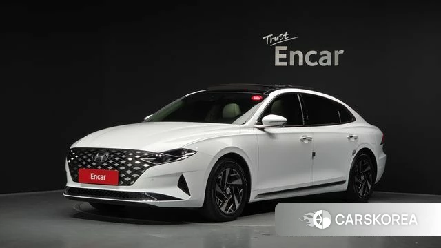 Hyundai The New Grandeur IG Hybrid 2022 Белый из Кореи