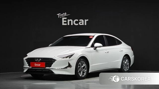 Hyundai Sonata (DN8) 2022 Белый из Кореи