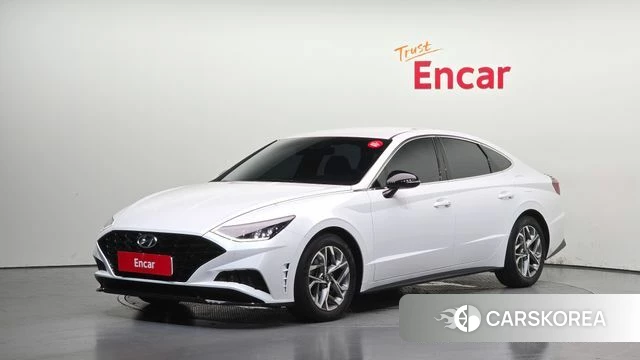 Hyundai Sonata (DN8) 2022 Белый из Кореи