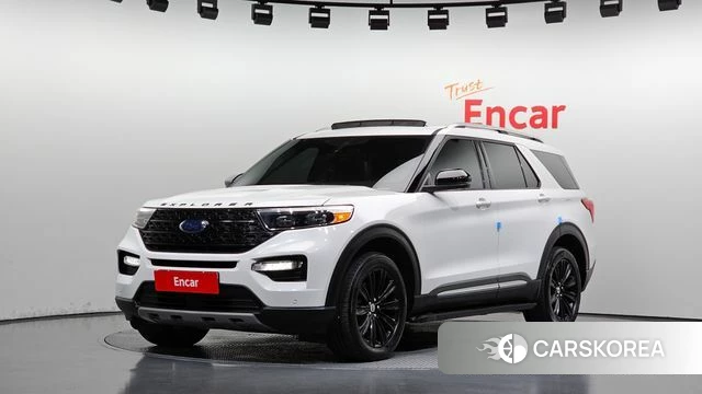 Ford Explorer 6th Generation 2021 Белый из Кореи