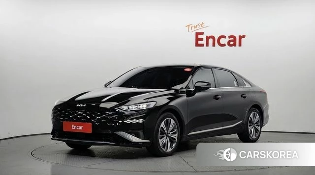 Kia K8 Hybrid 2024 Черный из Кореи